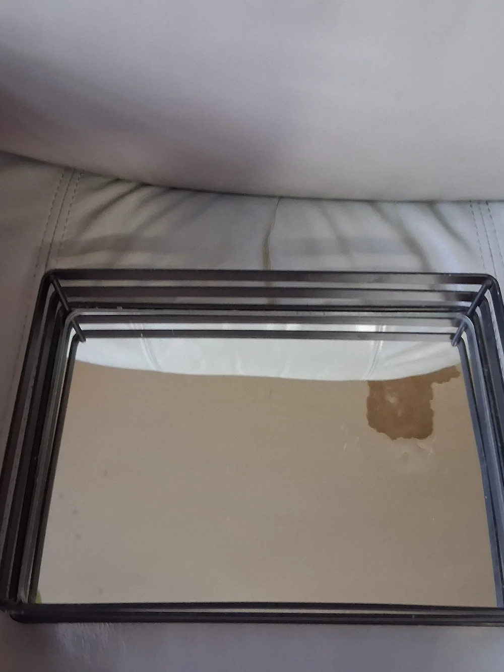 Bino Mirrored Vanity Tray